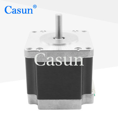 60x60x58mm NEMA 24 Kapalı Döngü Step Motor 1.5A Siyah Casun Step Motor