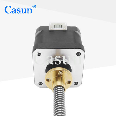 İyi fiyat Casun Nema 23 Hibrit Doğrusal Step Motor Sürücü Modülü için 57*57*76 DC Güç Hepsi Bir Arada Tek Makine Entegrasyonu çevrimiçi