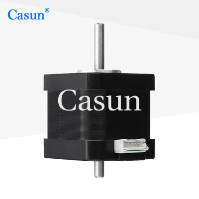 20 mm Uzunluklu Çift Çubuklu Motor NEMA 17 0.40N.M 0.4A CE ile Baskı Kafaları için
