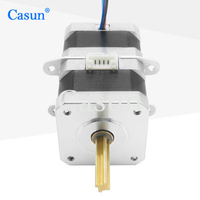 Stepper Motor Çift Katmanlı Yüklü 0.45A 110mN.m Stepper Motor İleri ve Geri Otomatik Mikro Adımcı Motor