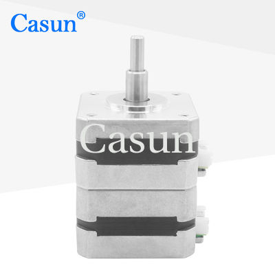 İyi fiyat Casun Özel Çift Katmanlı Adımcı Motor 1,8° Derece 0.4AMP Tıbbi Ekipmanlar İçin çevrimiçi