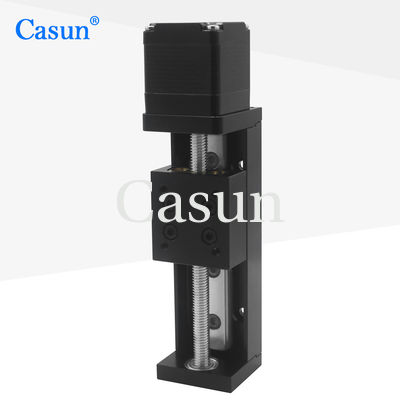 Casun Nema 11 Stepper Motor Lineer Actuator 0.6A Lineer Guide Slide and Stroke Özelleştirilebilir 50mm-900mm