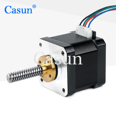 Kurşun vida NEMA 17 Adımlı Motor 24V 40mm Tr8 × 12 ile 3D Yazıcı Aksesuarları