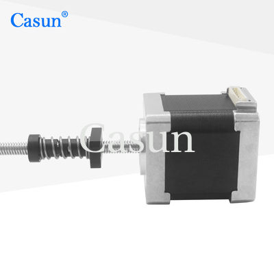 İyi fiyat 1.8 Derece 2 Faz Nema 14 Tr5*2 Doğrusal Adımcı Motor 35*35*42mm 0.36N.m çevrimiçi