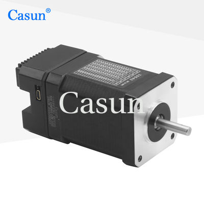 İyi fiyat Entegre Adımcı Motor Nema 17 Motor Kodlayıcı Sürücü Modbus RS485 İletişim Hibrit Tipi ile Tek Bir Makine çevrimiçi