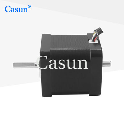 NEMA 17 Çift Eksenli Adımcı Motor 48mm Vücut 2.0A 0.59N.m Mekanik Ekipmanla