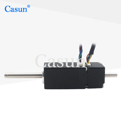 Casun Nema 8 Özel Şaftlı Step Motor Enkoderli 40mN.m 0.6Amper Hafif